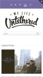 Mobile Screenshot of mylifeuntethered.com